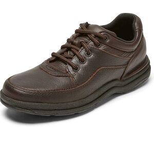 Rockport Men's World Tour Classic Walking Shoe, Size 8.5W, Chocolate Brown
